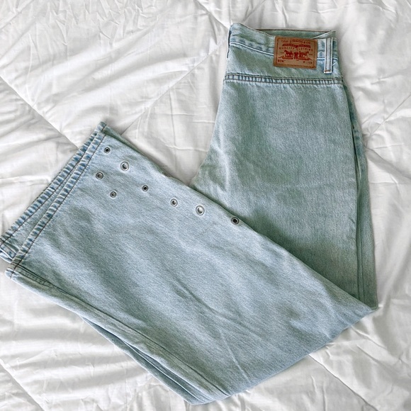 Levi's Denim - ✰ vintage Levi’s 574 flare bottoms ✰